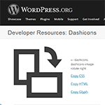 Скрытые иконки для WordPress Dashicons