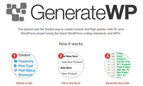 Генератор кода WordPress онлайн